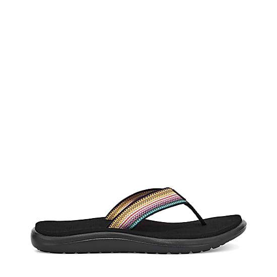 Teva Women's Voya Flips- Antiguous Black Multi