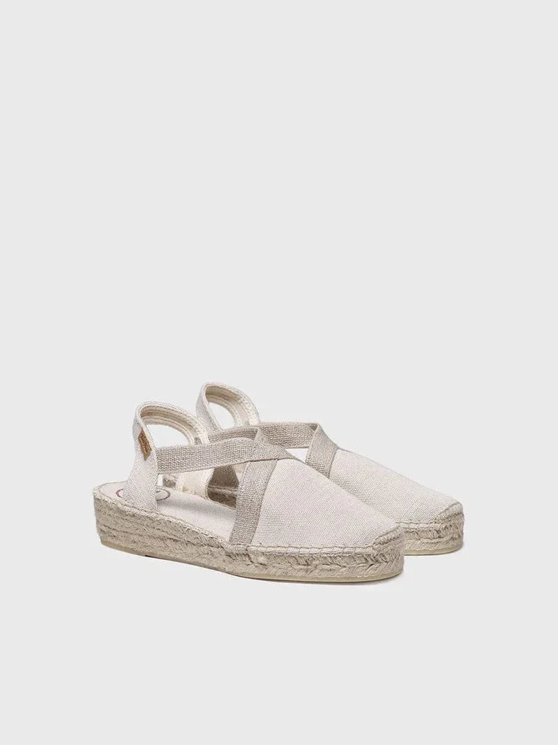 Toni Pons Women's Verdi-V Flat Espadrilles- Ecru - Image 2