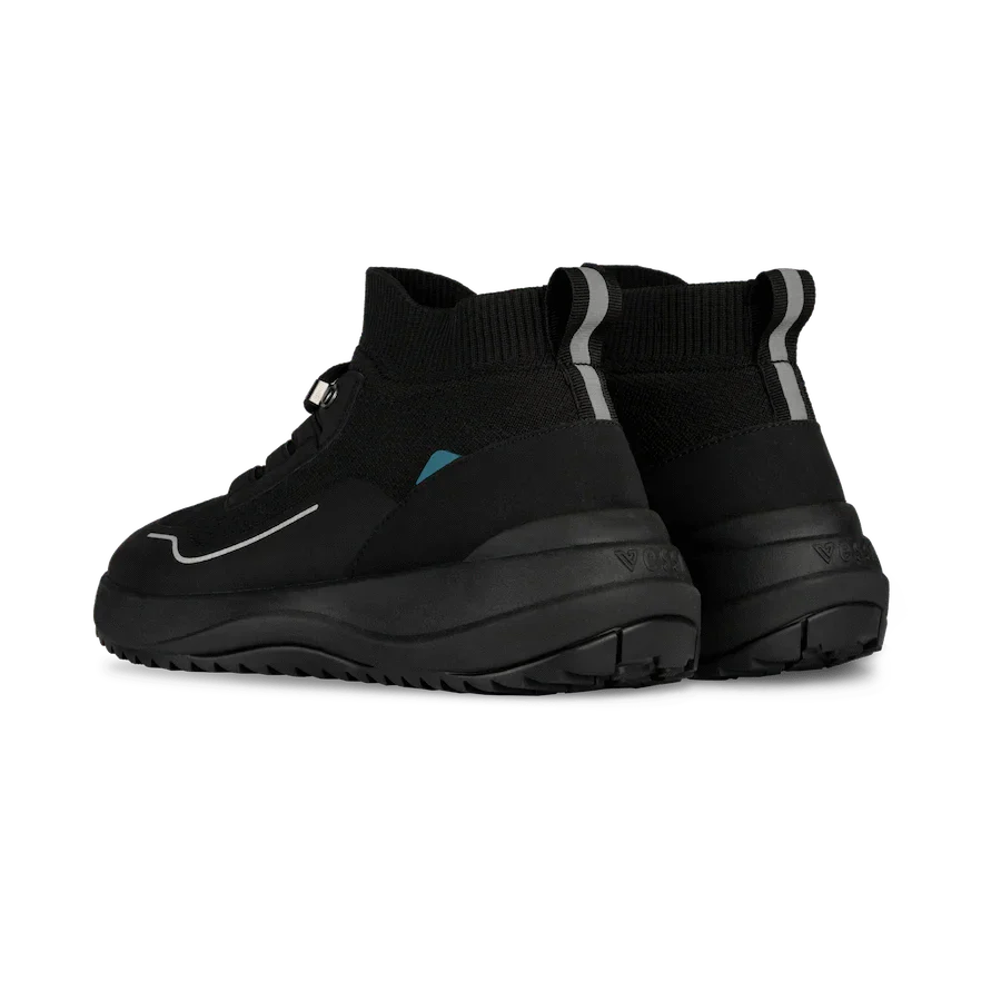 Vessi Men's Stormburst High Top Sneakers- Space Black - Image 3