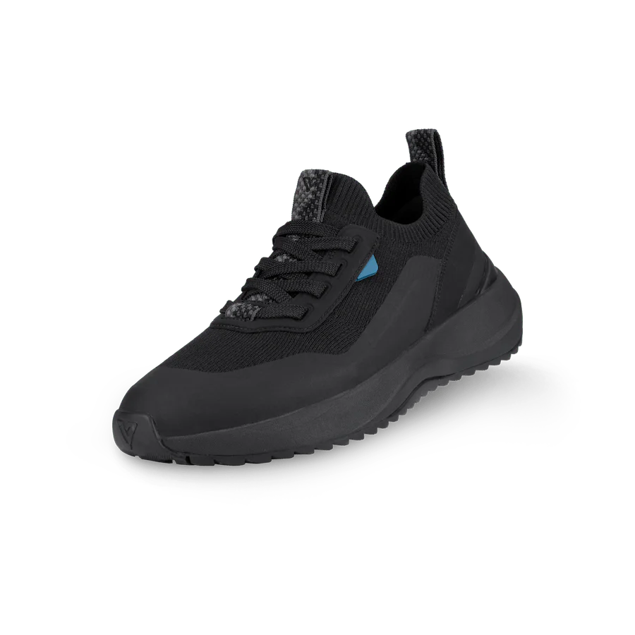 Vessi Men's Stormburst Low Top Sneakers- Black - Image 3