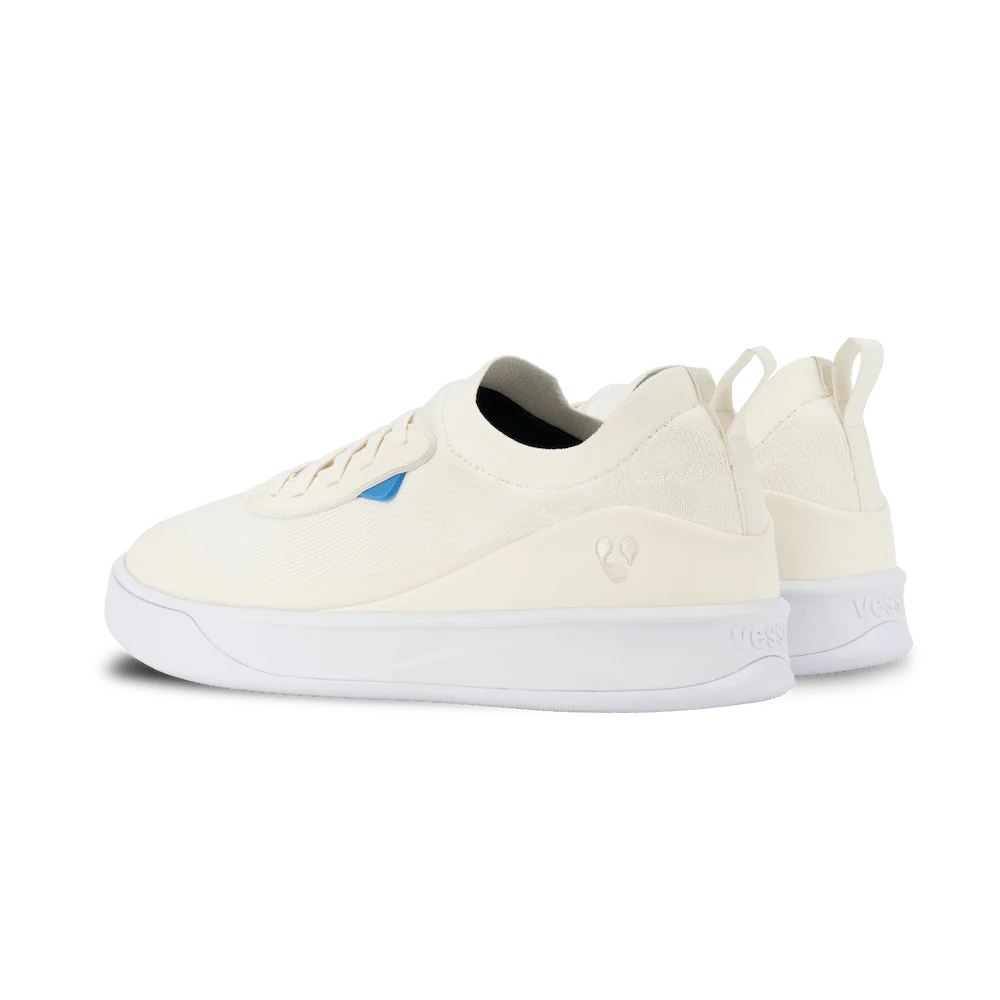Vessi Men's Weekend Neo Sneakers- Light Dune/ White - Image 4