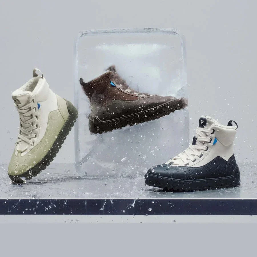 Vessi Women's Alta High Top Winter Boots- Light Dune/ Trail - Image 6