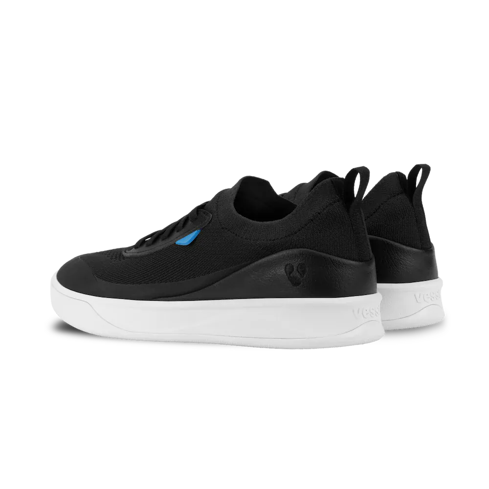 Vessi Women's Weekend Neo Sneakers- Black/ White - Image 3