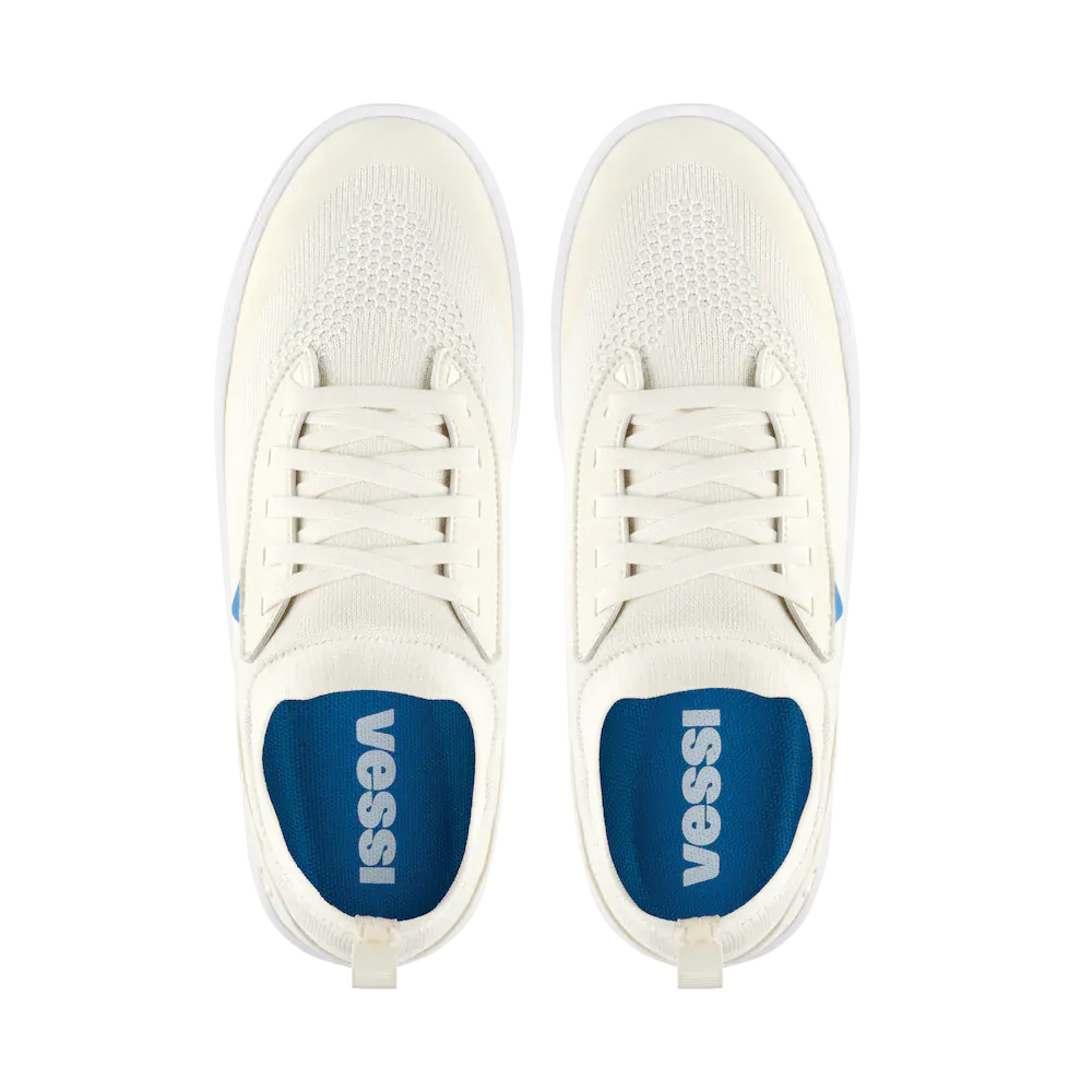 Vessi Women's Weekend Neo Sneakers- Light Dune/ White - Image 4