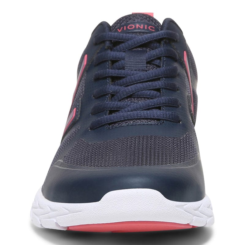 Vionic Women's Miles II Sneakers- Navy/ Pink - Image 3