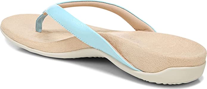 Vionic Women's Dillon Flip Flops- Porcelain Blue - Image 9