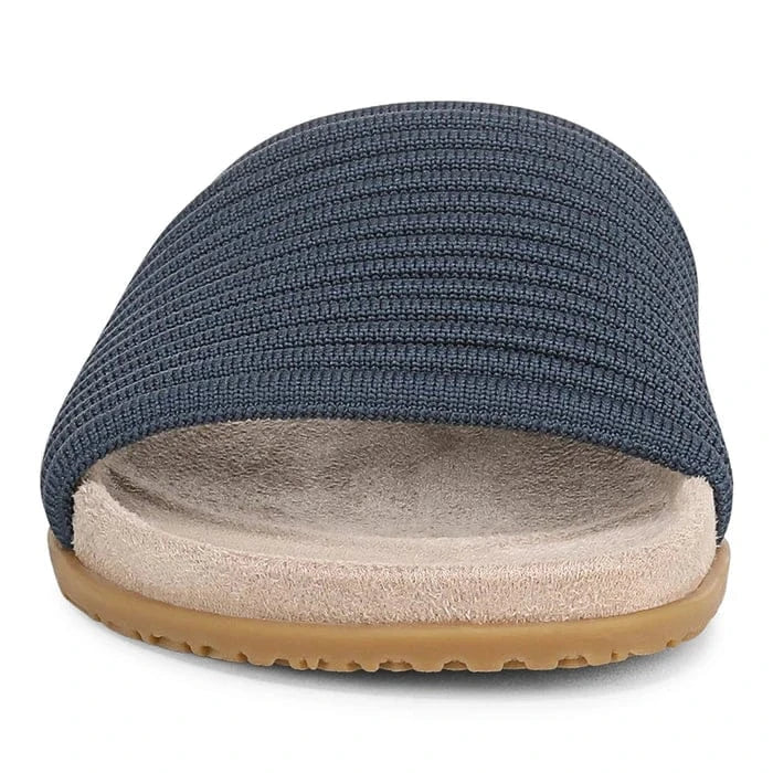Vionic Women's Evie Knit Slide Sandals- Dark Denim - Image 5