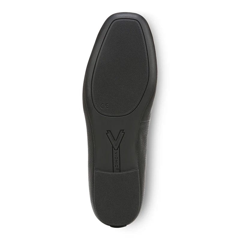Vionic Women's Hayes Loafer Flats- Black Leather - Image 2