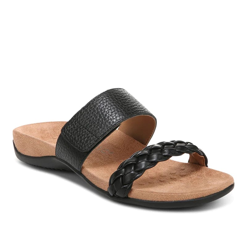 Vionic Women's Jeanne Slide Sandals- Black