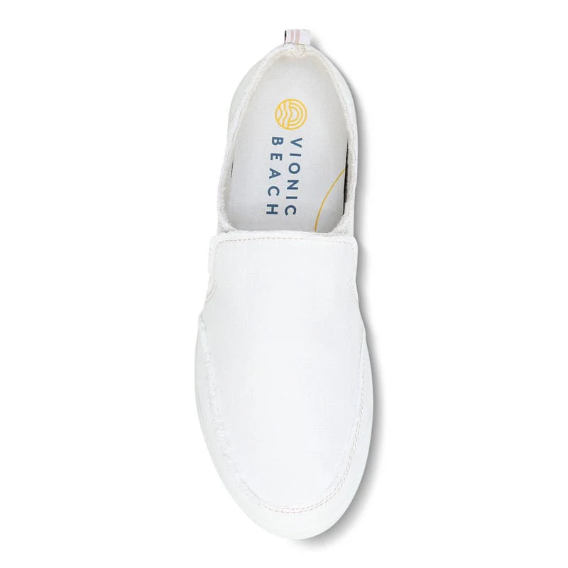 Vionic Women's Malibu Slip On Sneakers- Cream - Image 5