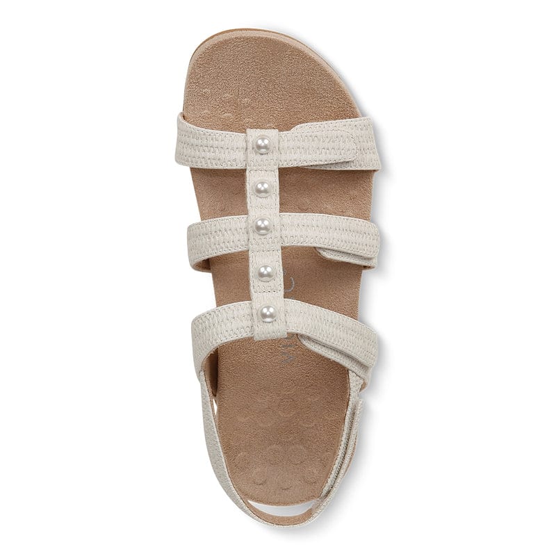 Vionic Women's Amber Sandals- Cream/ Pearl - Image 4