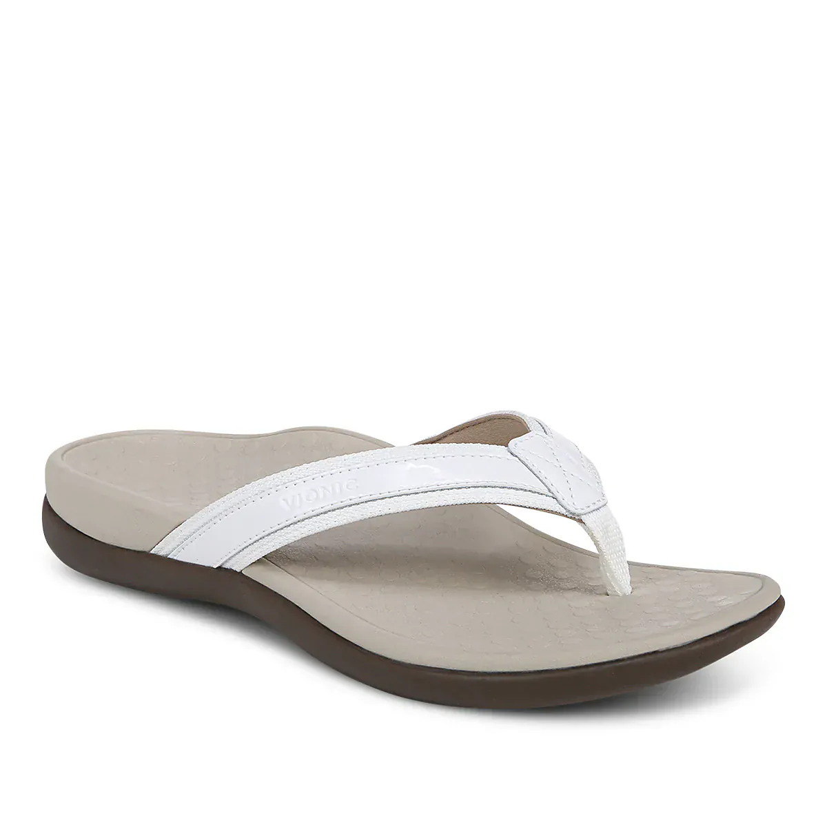 Vionic Women's Tide II Flip Flops- White