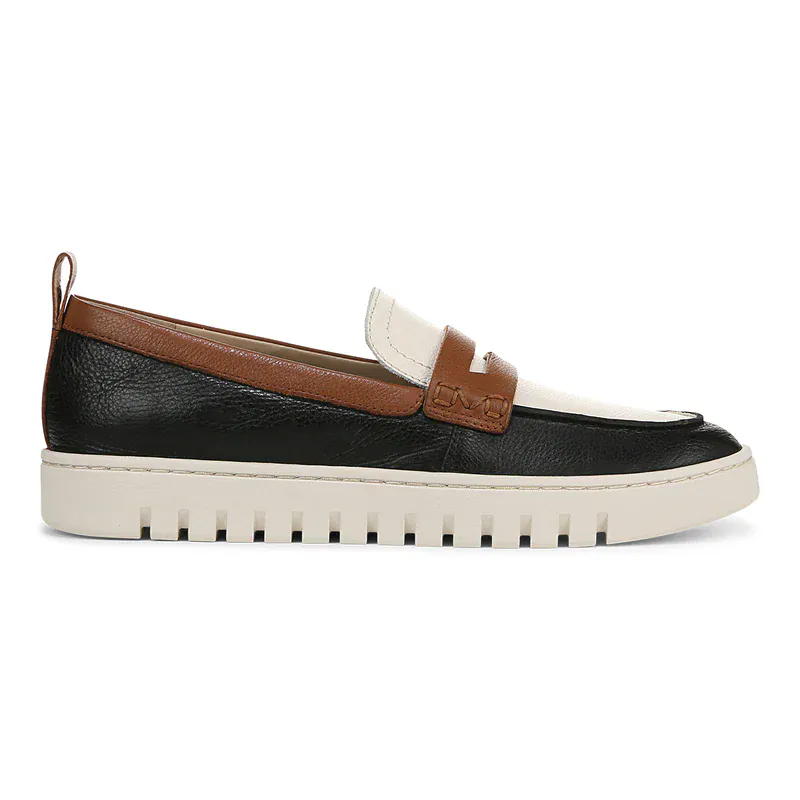 Vionic Women's Uptown IV Loafers- Black Multi - Image 3