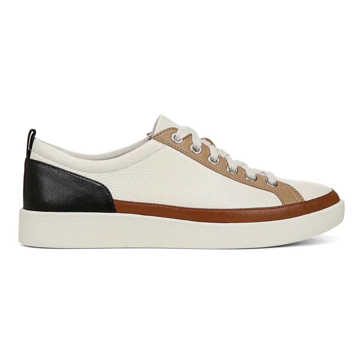Vionic Women's Winny II Sneakers- Ivory/ Black - Image 3