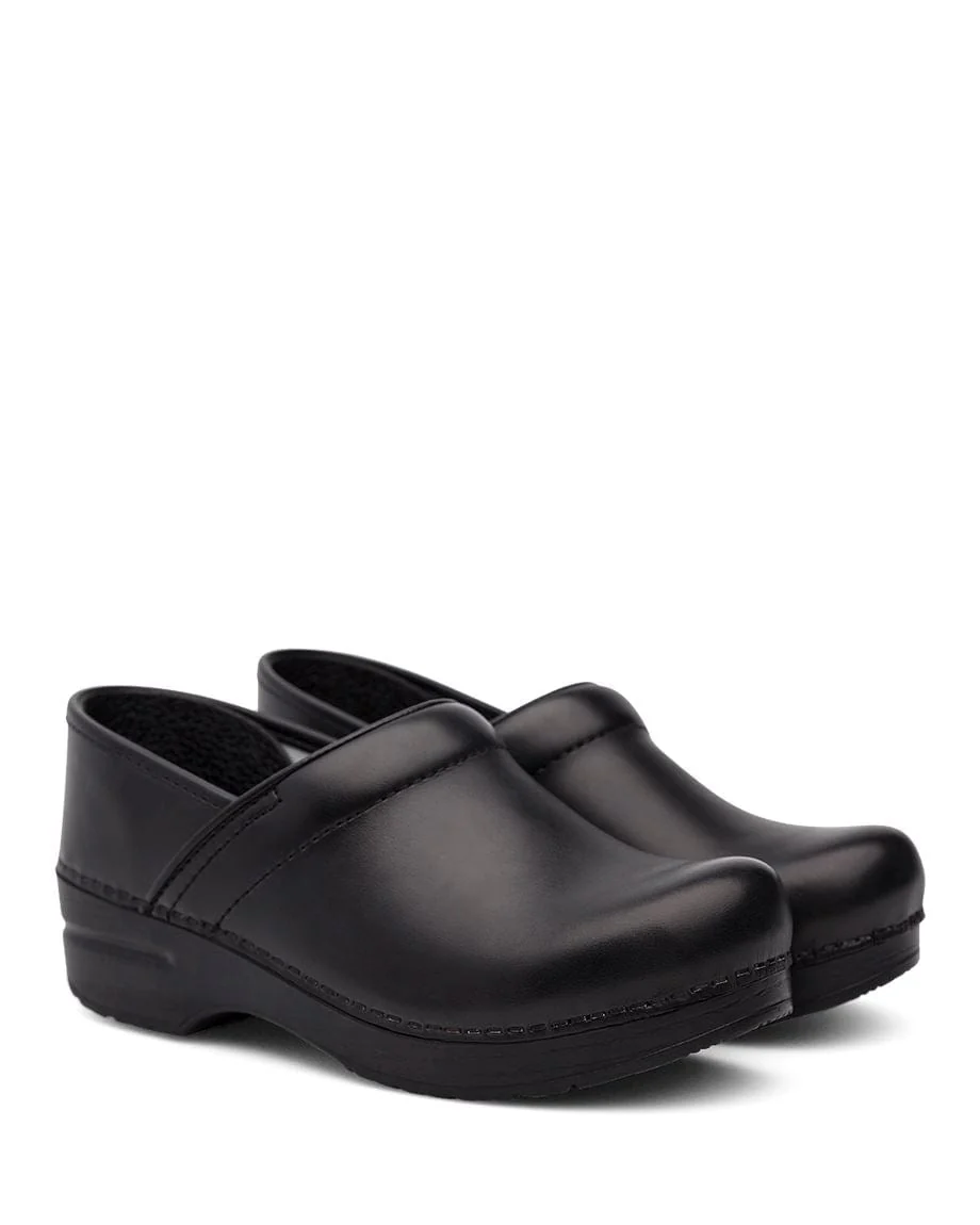 Dansko Women's Professional Box Clogs- Black - Image 3